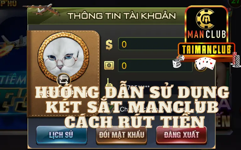 Hướng dẫn sử dụng két sắt MANCLUB - Cách rút tiền