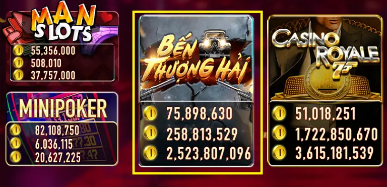 Tìm hiểu các biểu tượng của game bến thượng hải Manclub 
