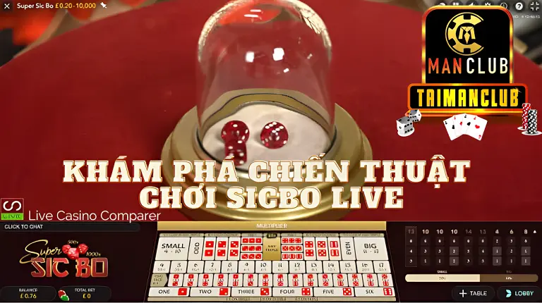 Khám phá chiến thuật chơi Sicbo live