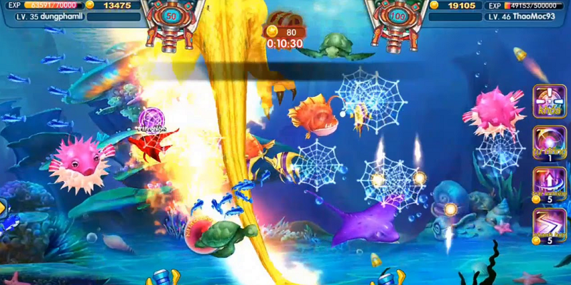 Áp dụng bí kíp chơi game bắn cá từ cao thủ